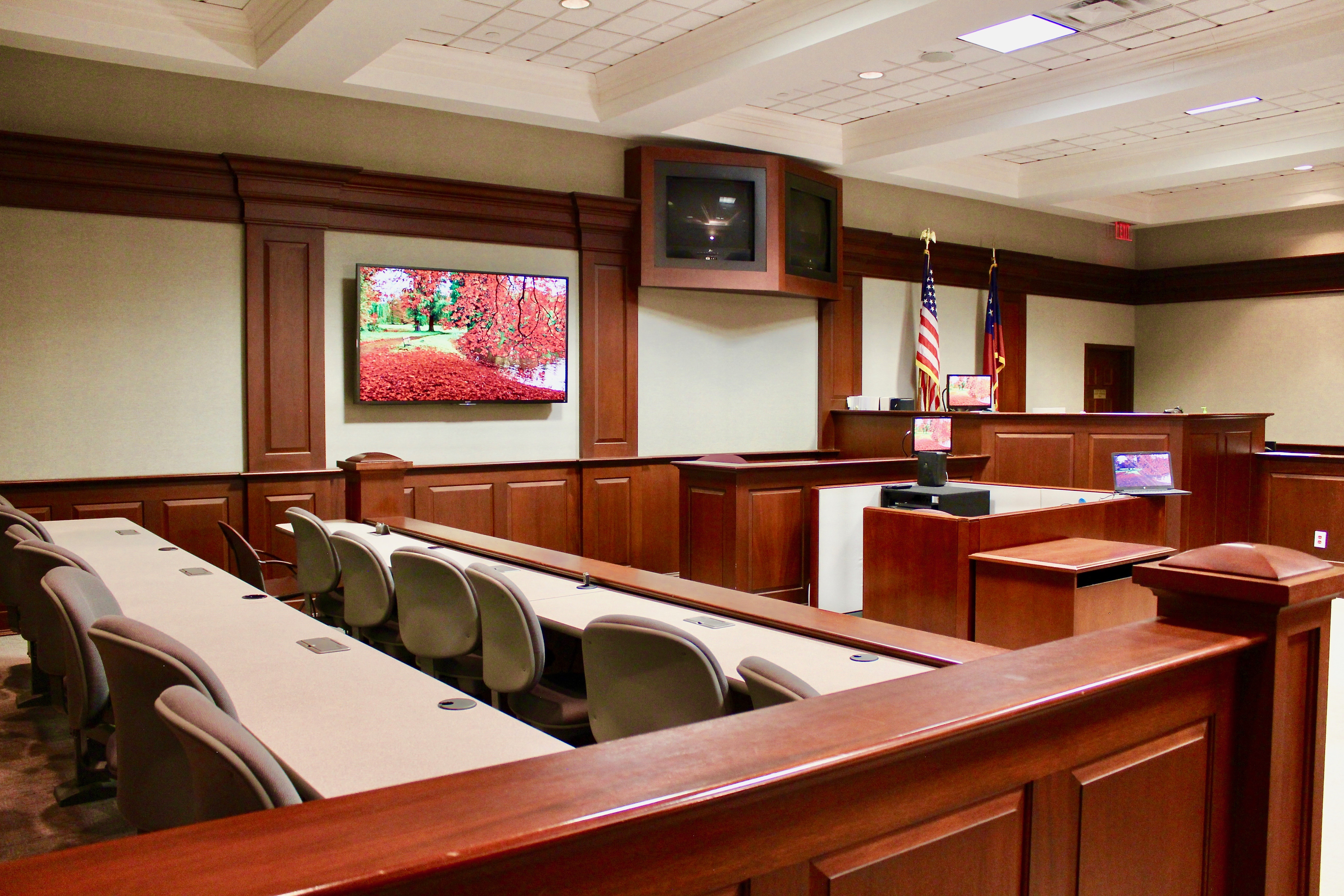 Slider courtrooms